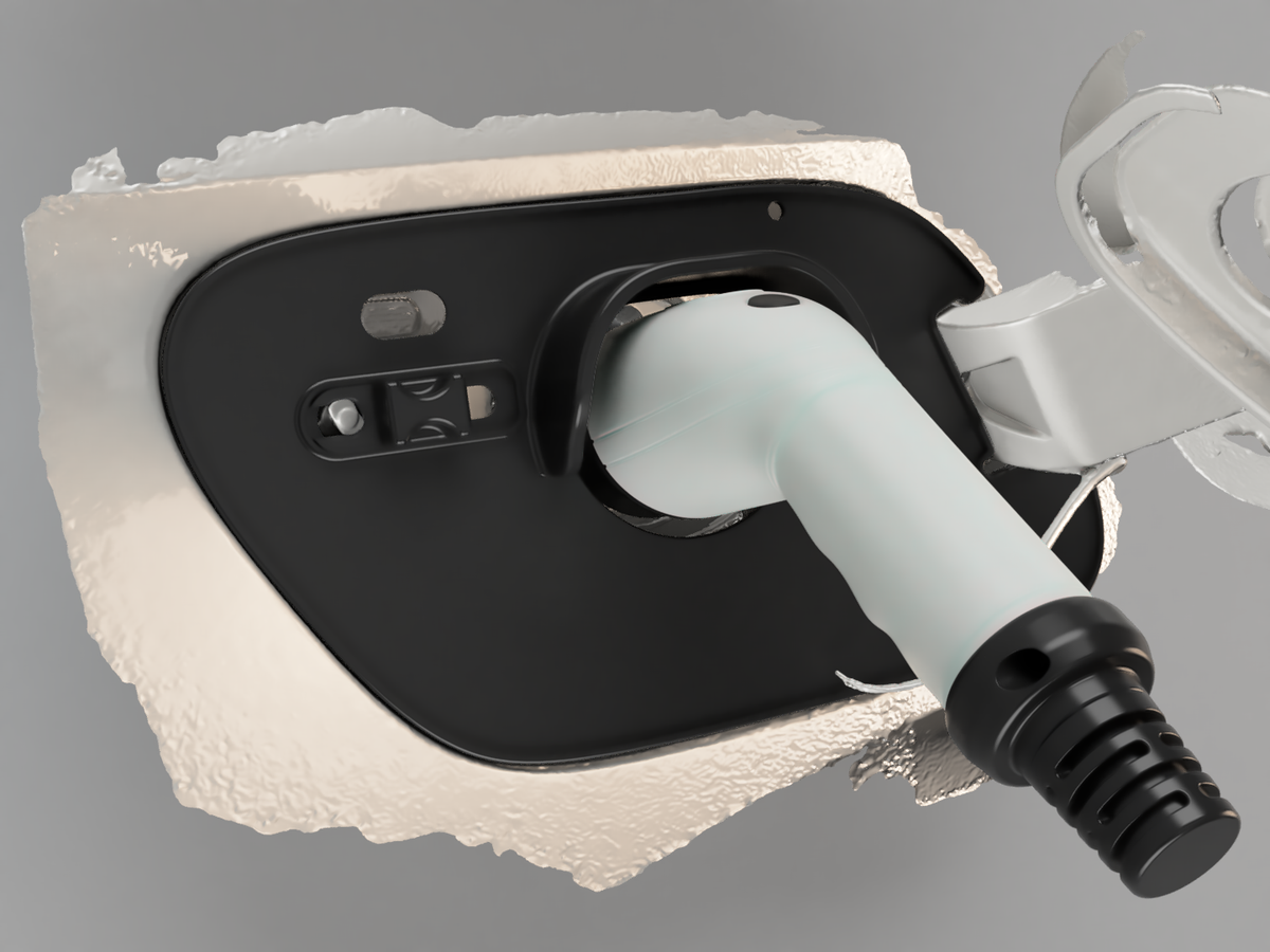 CCS2 charging port snow cover for Volkswagen ID.4 and ID.5