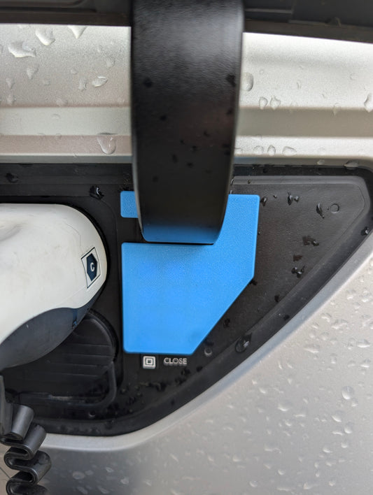 Black out cover for charging port charge status LEDs for Hyundai IONIQ5