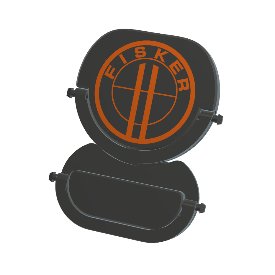 Electric vehicle charge port dust and moisture cover with low profile and swivel handle