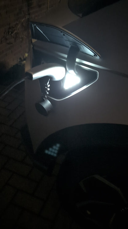 Afdekplaatje voor de oplaadstatus-leds van de oplaadpoort voor Hyundai IONIQ5