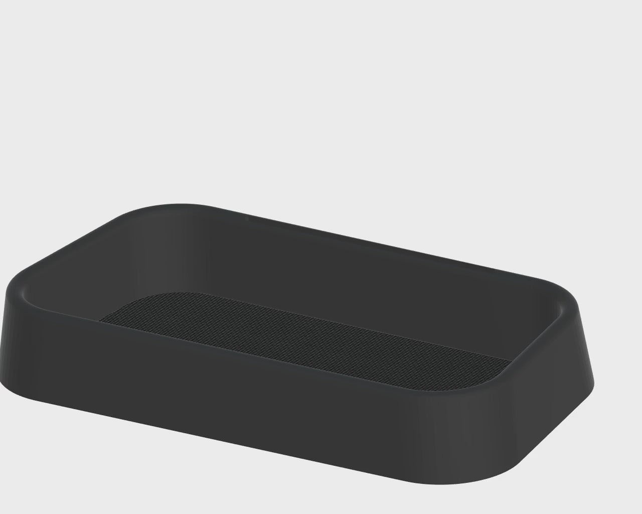 XL sunglasses tray for VW ID.4 with charging card slot