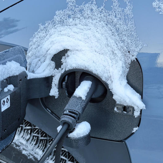 Sneeuwbedekking voor laadpoort van 2022-2025 Toyota BZ4X/Subaru Solterra